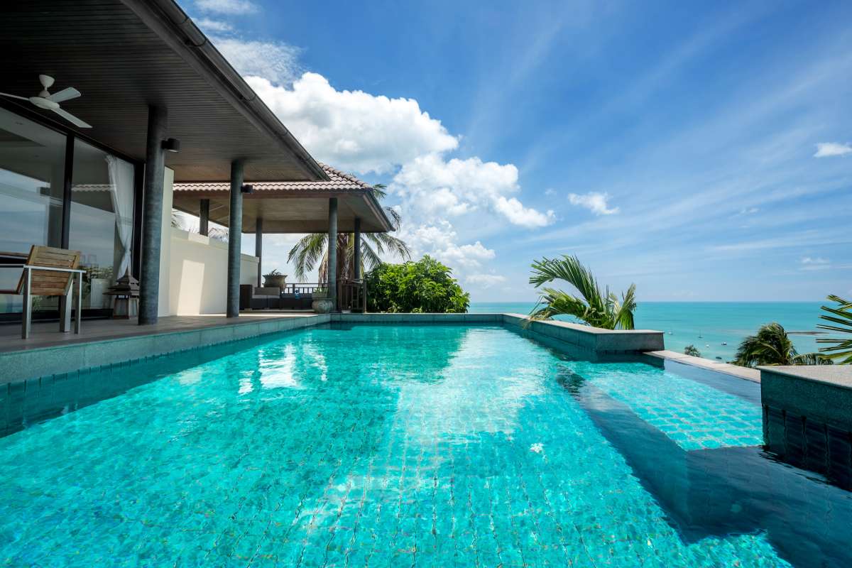 Baan Saitaraฺ -Baan Saitaraฺ - 3 Bedroom Villa With Sea View Pool And Sala Thai