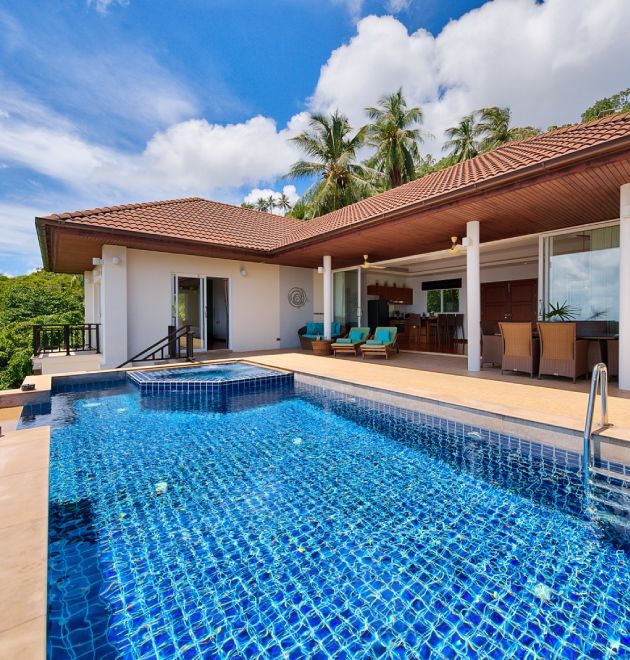 3 Bedroom Villa with Sea View and Pool