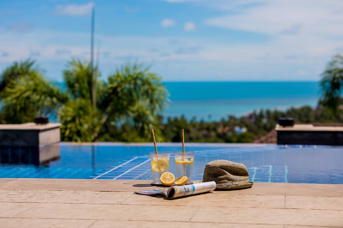 Baan Saitaraฺ - 3 Bedroom Villa With Sea View And Pool