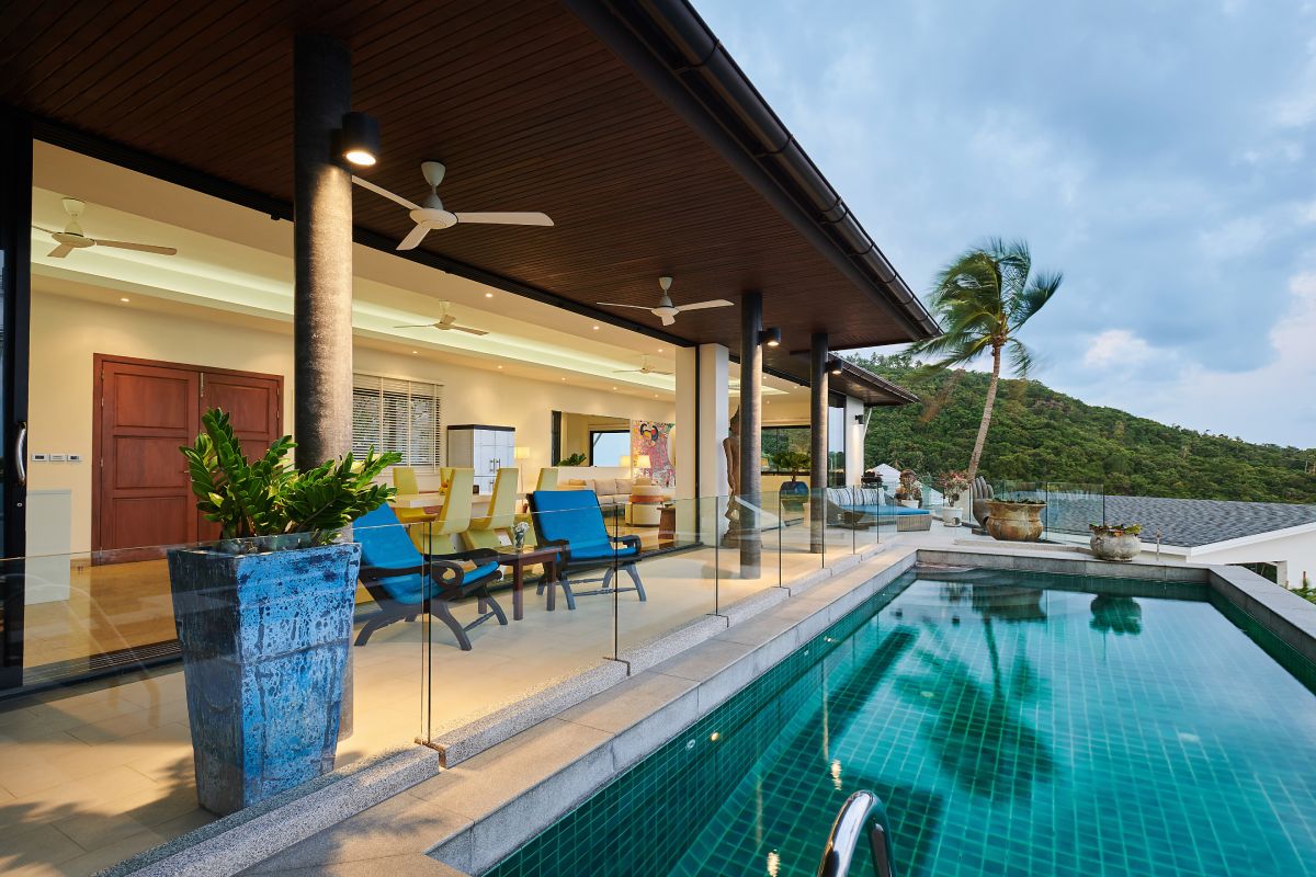 Baan Saitaraฺ - 4 Bedroom Pool Villa With Sea View