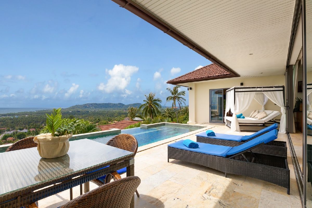 Baan Saitaraฺ - 5 Bedroom Villa With Sea View And Private Pool