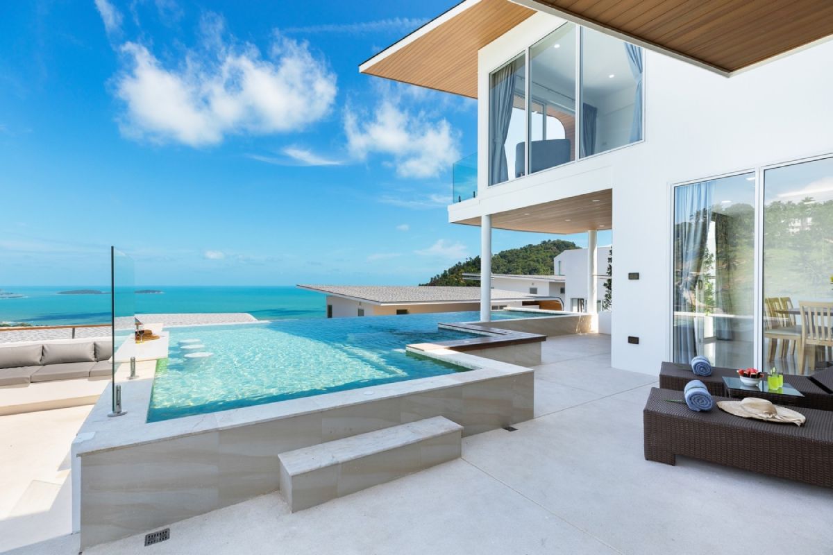 Villa The Wave - Luxury Sea View 4 Bedroom Pool Villa