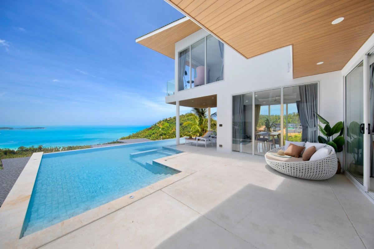 Villa The Wave - Deluxe Sea View 4 Bedroom Pool Villa