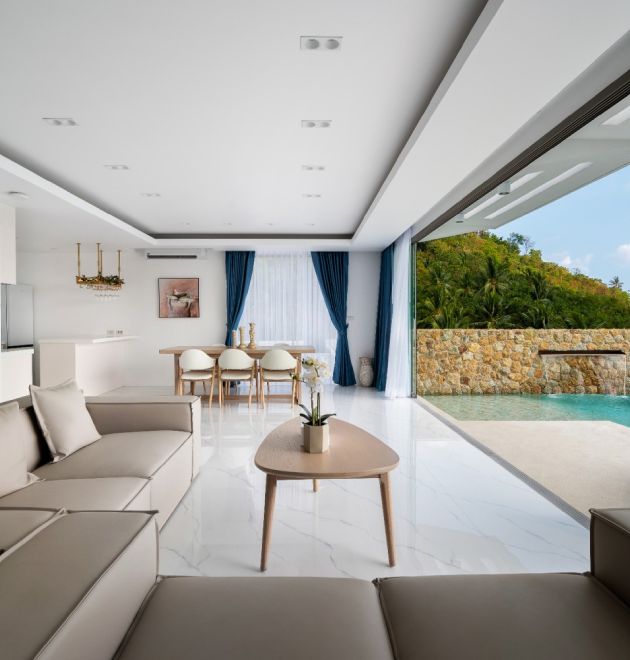 Duplex 2 Bedroom & Kid Room Infinity Pool Villa