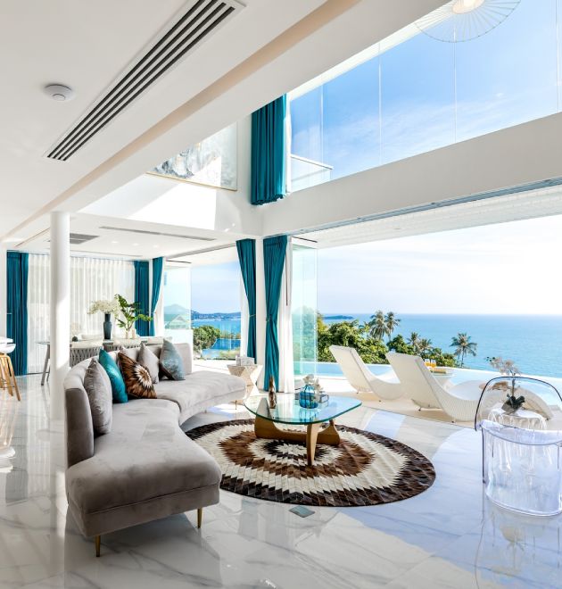 4 Bedroom Pool Villa with Sea View